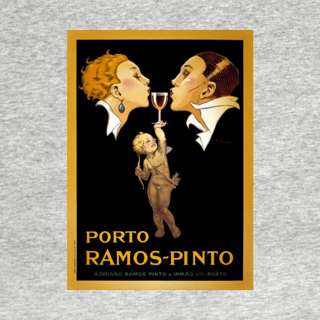 Vintage Advertising Poster Porto Ramos Pinto by vintagetreasure